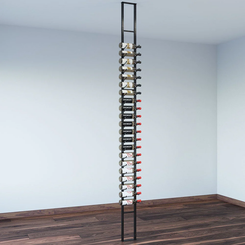 Wine Rack Ceiling Light Floor to Ceiling Wine Rack Kits - Metal | WineRacks.com – Wine Racks