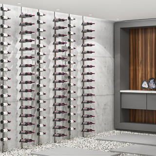 Lifestyle Image of VintageView's Vino Series Metal Wine Racks