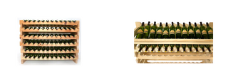 Wooden Stackable Wine Racks