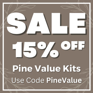 Get 15% off White Pine Value Kits. Use Code PineValue at checkout.