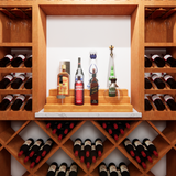 36" 3-Tier Liquor Bottle Display Shelf