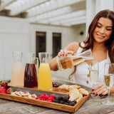 Cava Wine Tasting Kit with 4 Glass Carafes