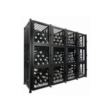 Case & Crate Freestanding Metal Wine Rack Locker- 192 Bottle Capacity