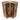 corner wooden wine rack