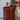 Leather Urban Dual Wine Tote in Cognac