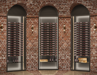 VintageView Evolution Low Profile in a Wine Cellar