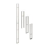 W Series 12 Foot Wine Rack Frame in Gunmetal