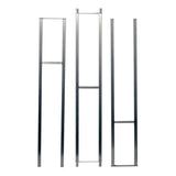 W Series 12 Foot Wine Rack Frame in Brushed Nickel