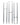 W Series 12 Foot Wine Rack Frame in Brushed Nickel