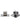 W Series Wine Rack Frame Angled Base Plate in Chrome Luxe