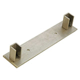 W Series Wine Rack Frame Base Plate in Brushed Nickel