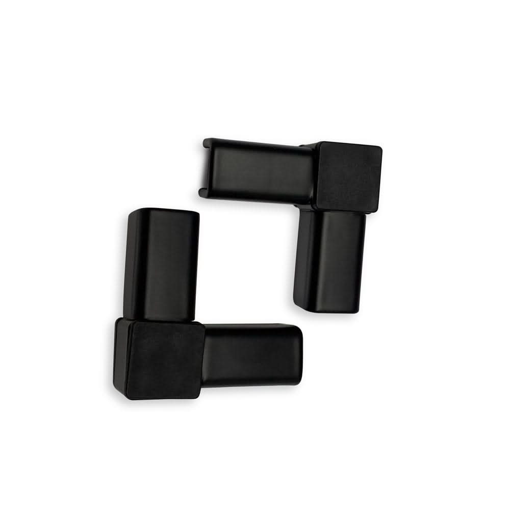Wine Rack Frame Elbow in Matte Black