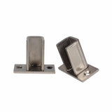 W Series Wine Rack Frame Hidden Base Plate in Brushed Nickel