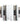 W Series 2 Sided Floating Wine Rack Kit in Chrome Luxe Storing 42 Bottles