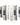 W Series 2 Sided Floating Wine Rack Kit in Brushed Nickel Storing 42 Bottles