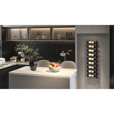 Left Helix Single 45 in Matte Black in a Kitchen