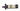 Helix Single 5 Minimalist Wall Mounted Metal Wine Rack