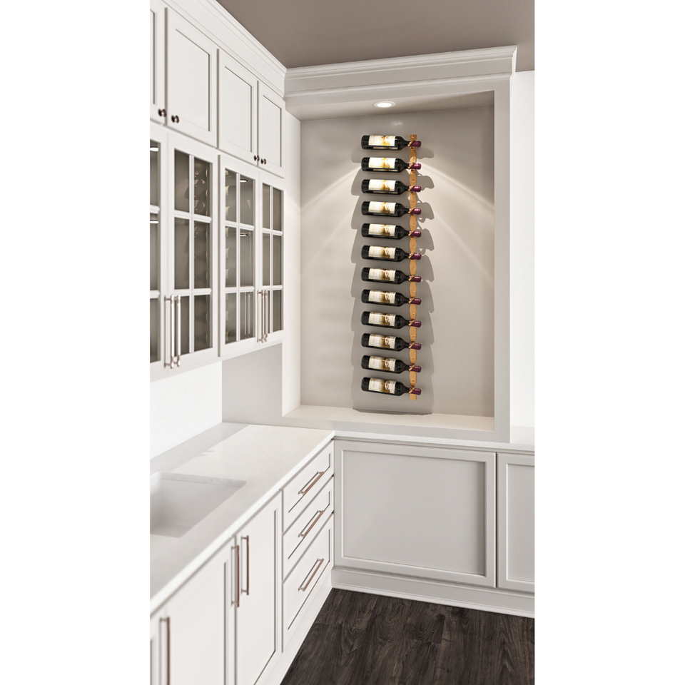 Helix Single 60 – Stylish 12-Bottle Wall Wine Rack | VintageView – Wine ...