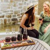 Cava Wine Tasting Kit with 4 Glass Carafes