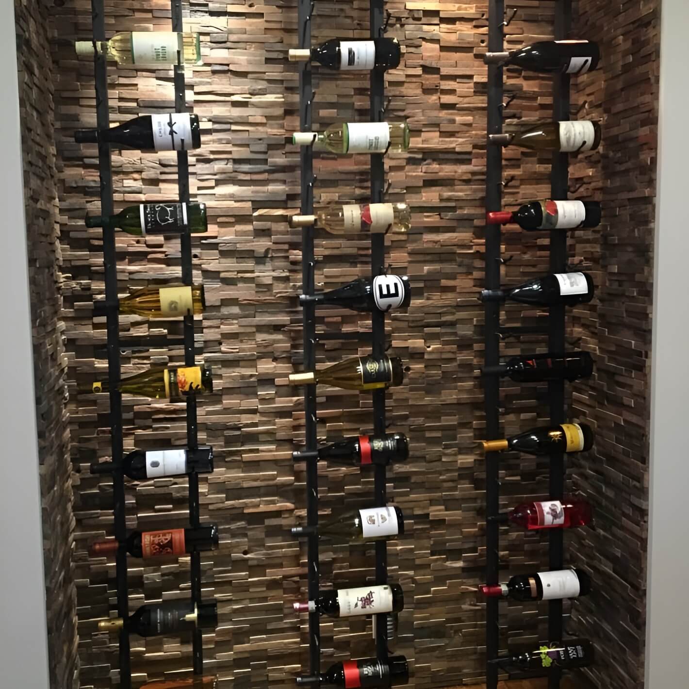 Wine cheap shelf ideas