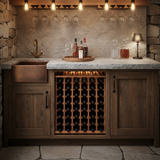 wine rack base cabinet custom insert