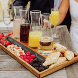 Cava Wine Tasting Kit with 4 Glass Carafes