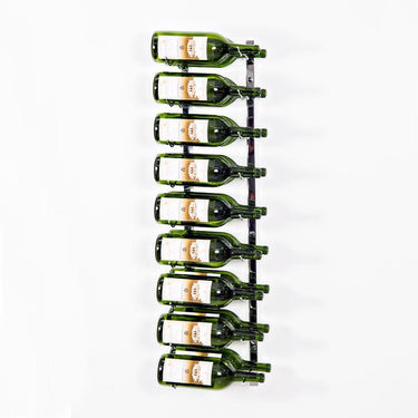 W Series Magnum Bottle Rack in Chrome Luxe Storing 18 Bottles