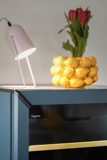 Goguette Large Single Zone Wine Fridge – Slate Blue | 150+ Bottle Capacity