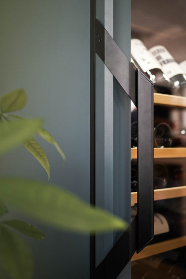 Goguette Large Single Zone Wine Fridge – Slate Blue | 150+ Bottle Capacity