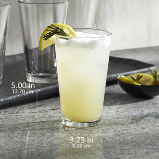 Libbey Bar Essentials Highball Glass, 12 ounce, 5" H x 3.25" W