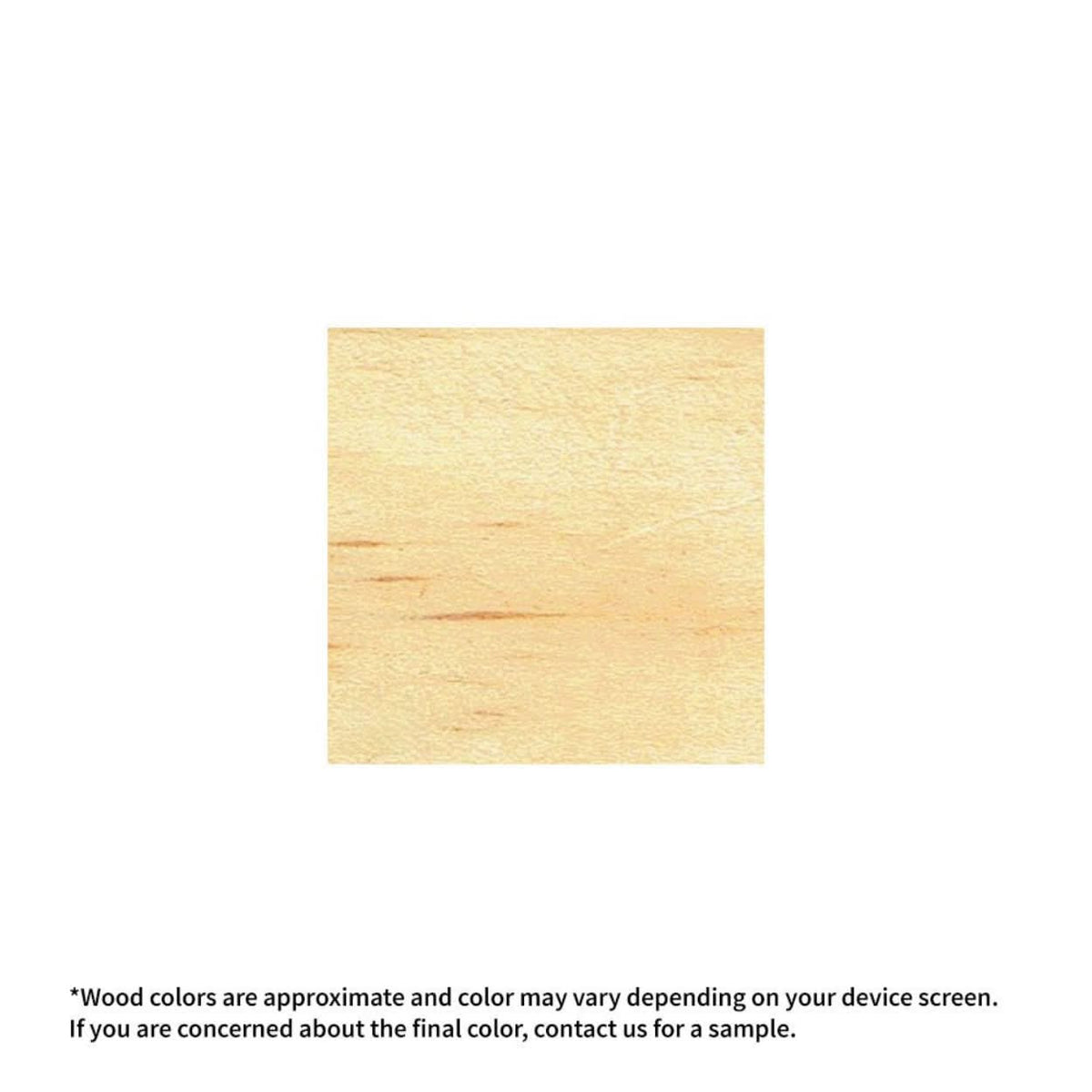 A sample of our unfinished pine wood