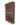 Side view of a 10 column pine wooden wine rack kit storing 200 bottles