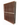 Side view of a 13 column pine wooden wine rack kit storing 260 bottles