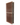 Side view of a 7 column pine wooden wine rack kit storing 140 bottles