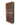Side view of a 8 column pine wooden wine rack kit storing 160 bottles