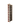 Side view of a 1 column pine wooden wine rack storing 10 bottles