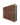 Side view of a 10 column pine wooden wine rack storing 100 bottles