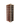 Side view of a 3 column pine wooden wine rack storing 30 bottles