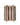 Side view of a curved corner pine wooden wine rack storing 40 bottles