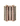 Side view of a curved corner pine wooden wine rack storing 40 bottles
