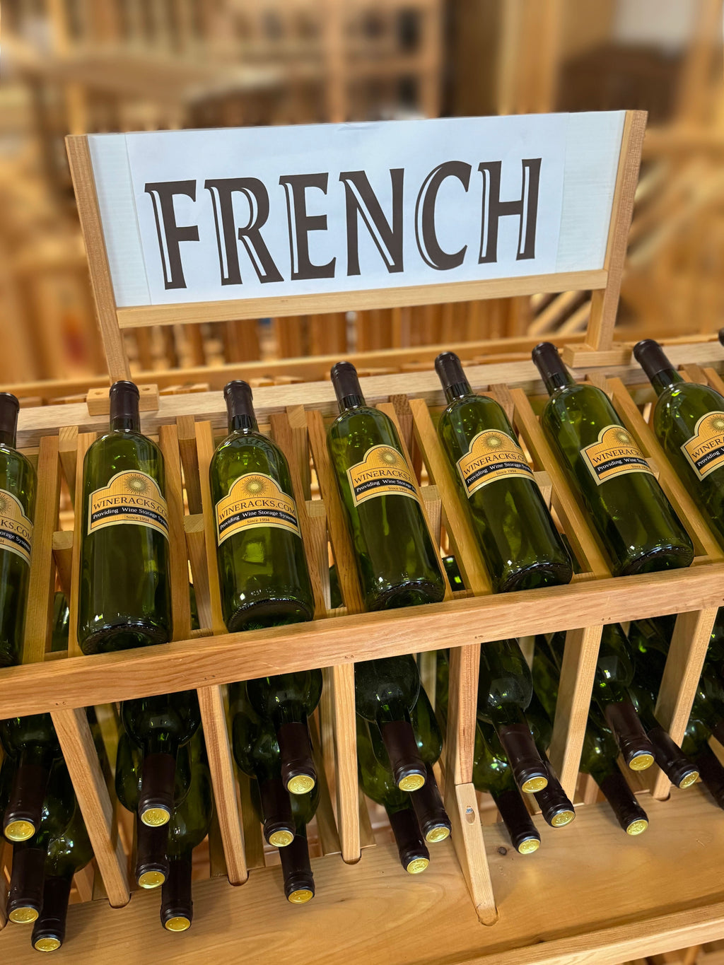 Call Signs Rack Retail Rack Sign Holder | WineRacks.com – Wine Racks