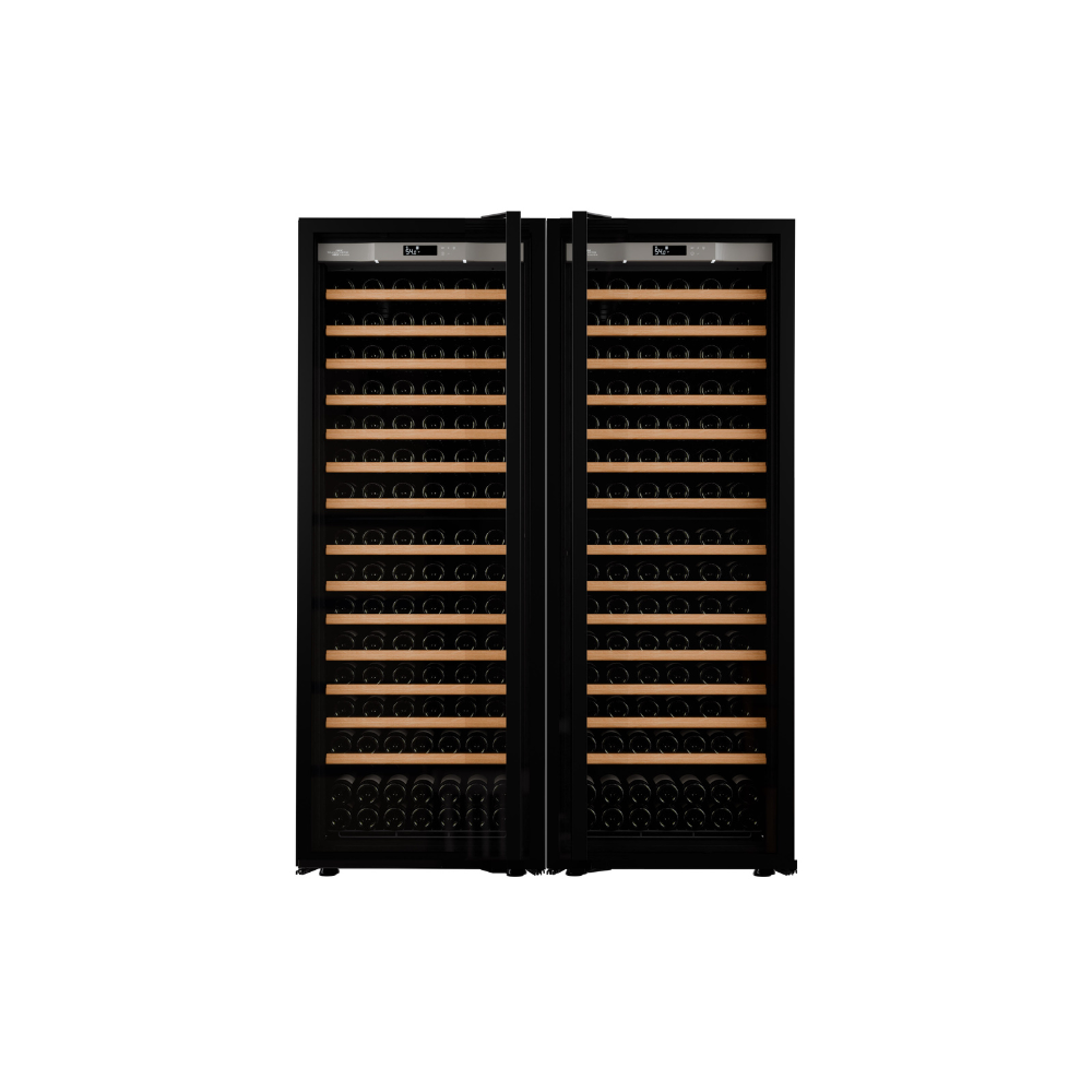 Transtherm Ermitage Double Wine Fridge with door handles