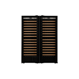 Transtherm Ermitage Double Wine Fridge with door handles