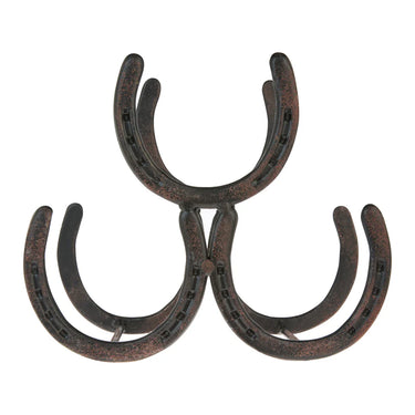 Horseshoe Tabletop Metal Wine Rack