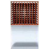 10 Column Wooden Upper Wine Rack Cabinet- Stores 100 standard wine bottles 