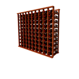 10 Column Wooden Upper Wine Rack Cabinet- Stores 100 standard wine bottles 