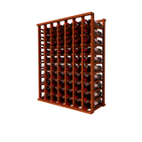 7 Column Wooden Upper Wine Rack Cabinet- Stores 70 standard wine bottles