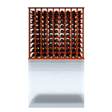 9 Column Wooden Upper Wine Rack Cabinet- Stores 90 standard wine bottles 