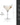 Raye Angled Crystal Martini Glass. 7.2" H x 4.25" W