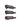 Vino Pins Designer Kit for 3 Wine Bottles in Gunmetal